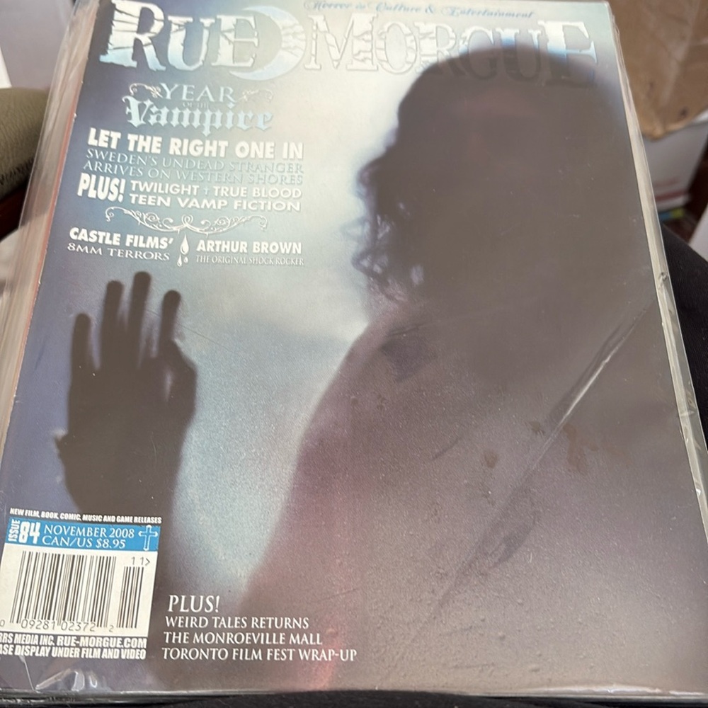 RUE MORGUE MAGAZINE #84